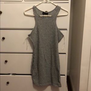 Mini knit body con dress